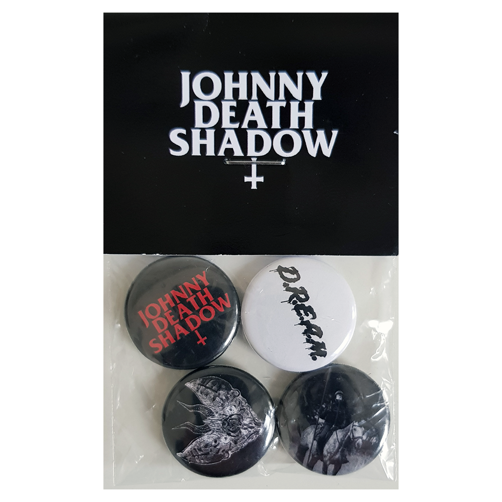 JOHNNY DEATHSHADOW 'D.R.E.A.M' Button-Set