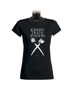  JOHNNY DEATHSHADOW 'Scissors' Girlie-Shirt